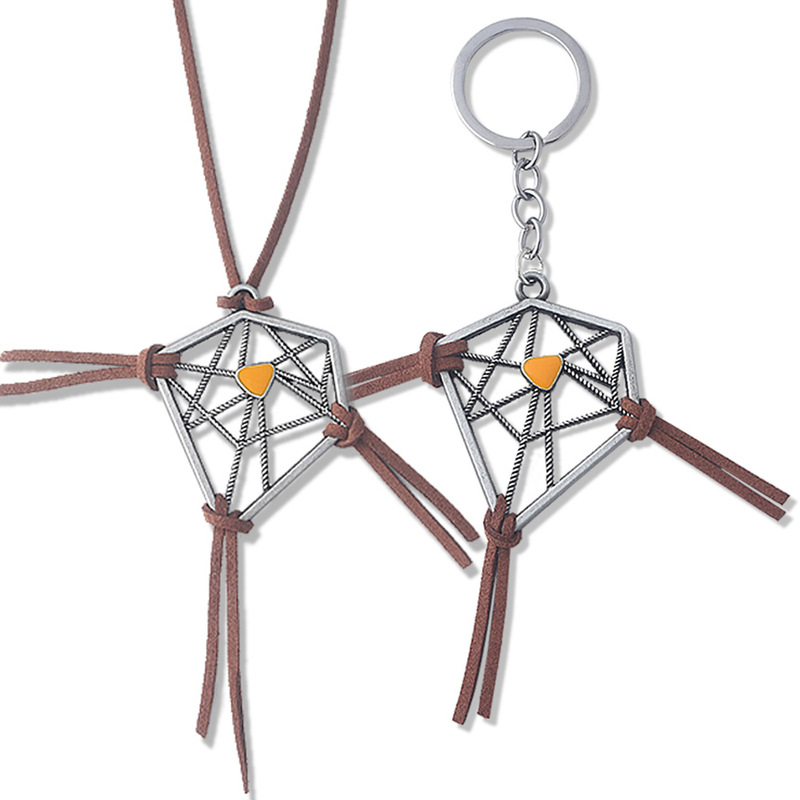 Game Merchandise Death Stranding Capture Net Necklace Dreamcatcher Keychain Sam's Same Style Souvenir Gift