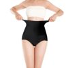 Powerful waist belt, trousers, postpartum bandage, underwear for hips shape correction, brace, pants, slimming leggings, high waist