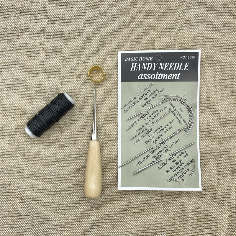 in stock DIY Leather Tools suit 10 Pieces Leather Art Starter Making DIY Leather Hand Stitch Tool suit