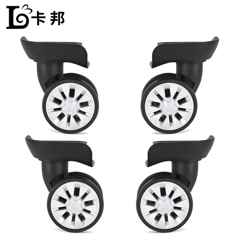 Kabon Supplies Suitcase Swivel Wheels, Luggage Casters, Travel Suitcase Silent Wheels, Luggage Accessories, Hard Case Swivel Wheels