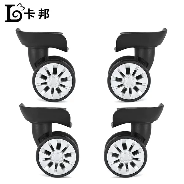 Kabon Supplies Suitcase Swivel Wheels, Luggage Casters, Travel Suitcase Silent Wheels, Luggage Accessories, Hard Case Swivel Wheels