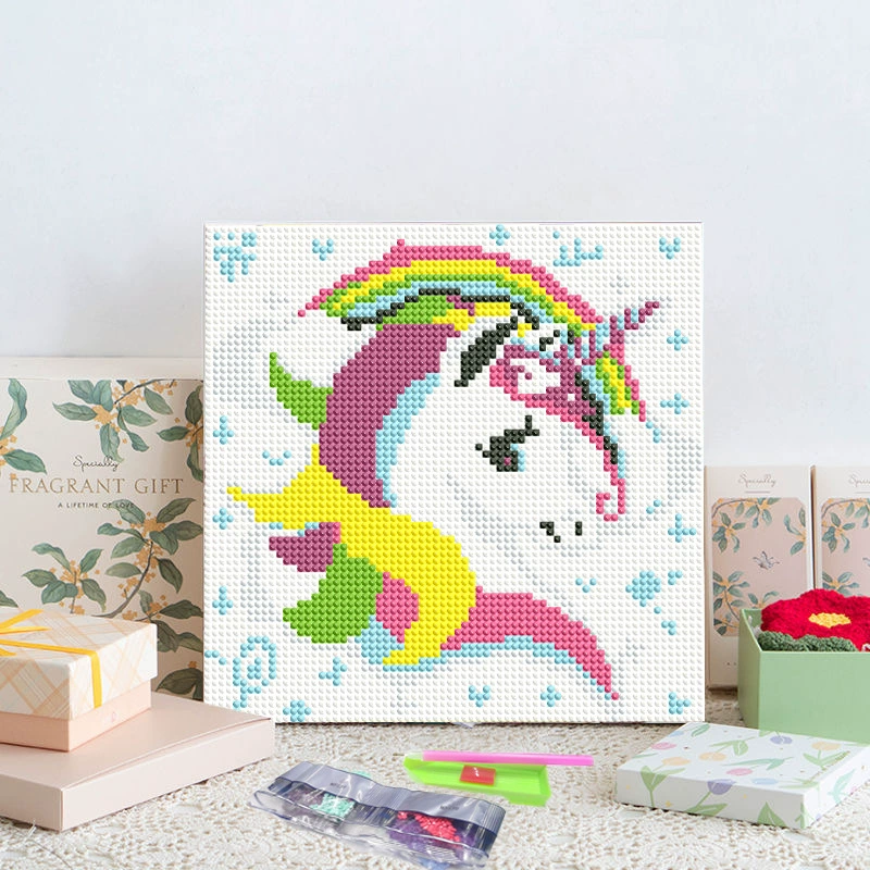 Алмазная мозаика 20×20 см, детская анимационная панно, полная выкладка, новый стиль, ручная работа DIY, декор для гостиной