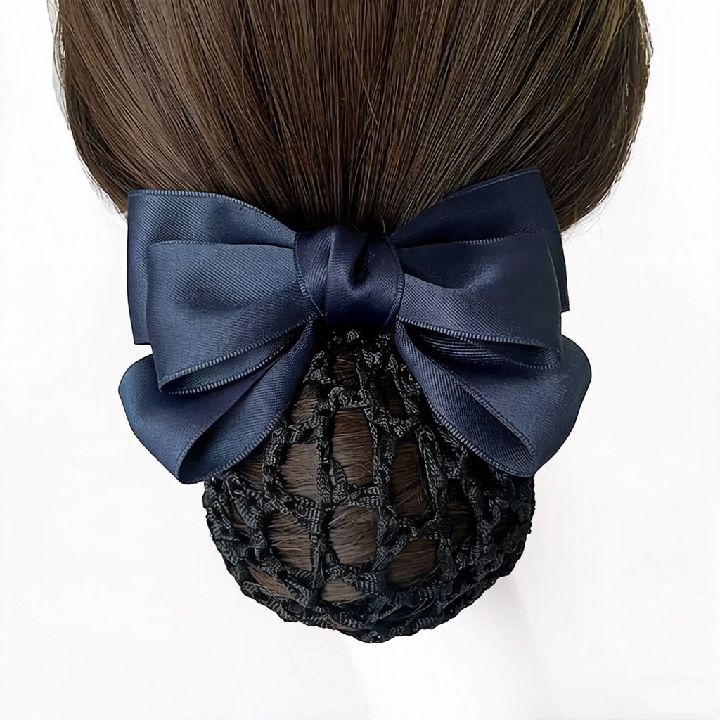 Internet Celebrity Hair Clips, Professional Hair Accessories, Women's Hair Nets, Hairpins, Hair Decorations, Nurse, Hotel, Bank Work, Bowknot