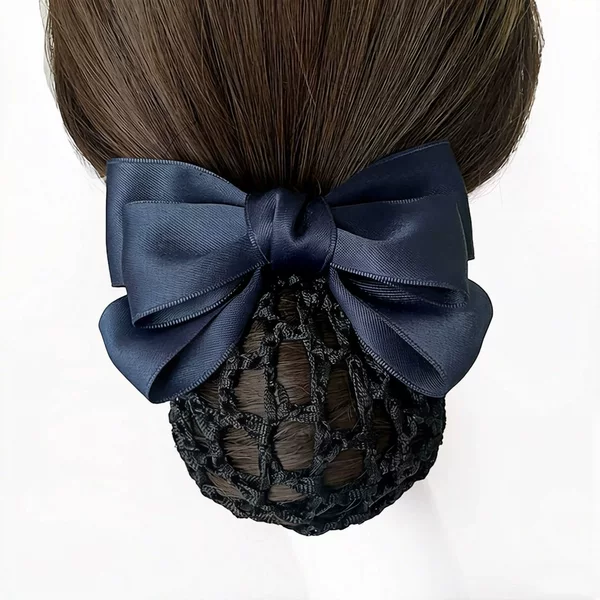 Internet Celebrity Hair Clips, Professional Hair Accessories, Women's Hair Nets, Hairpins, Hair Decorations, Nurse, Hotel, Bank Work, Bowknot