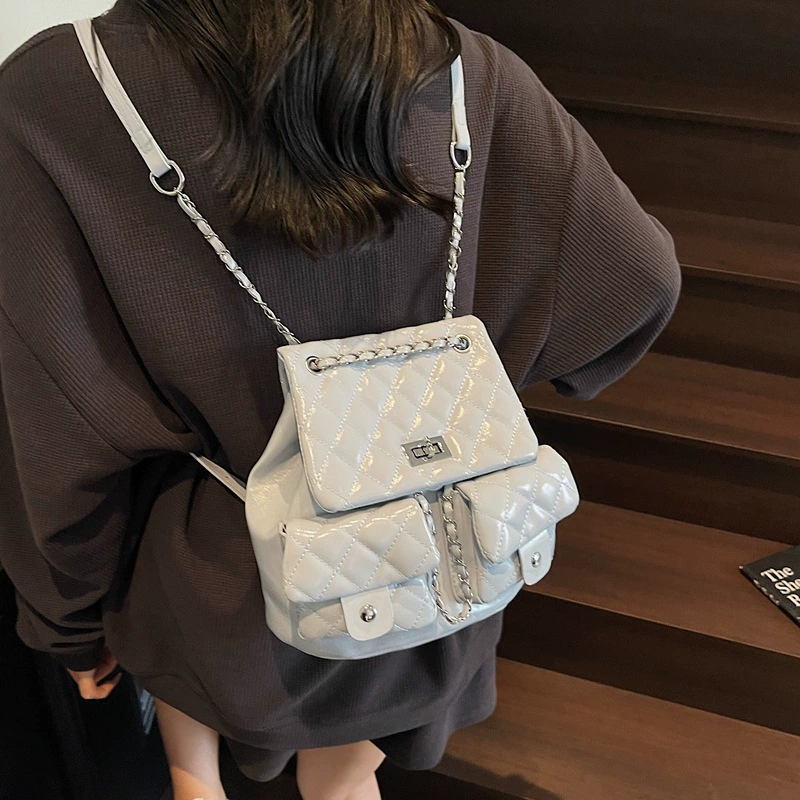 Рюкзак, летняя сумка через плечо, вместительная цепочка, стиль Chanel