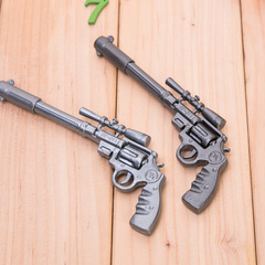 左輪手槍圓珠筆卡通圓珠筆創意學生文具武器造型筆禮品獎品