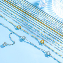 朗l18K���P�朗l �t�����ʮ����촽机������45cm���r��Ȧ