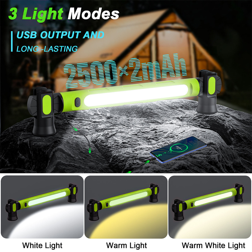 W902 New Emergency Maintenance Work Light, a Rechargeable Work Light Specifically Designed for Auto Mechanics for Inspection and Maintenance Work