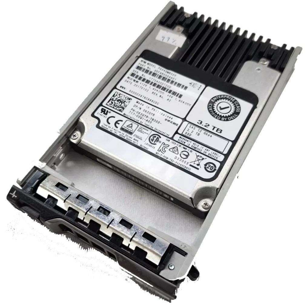 08Rc8K Dexx 3.2Tb Sas 12Gbps Mixed-Use 2.5inch Built-In Solid State Drive