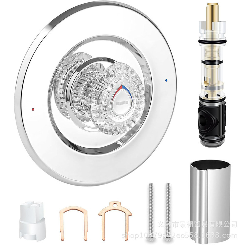 Shower Decoration Kit Compatible with Mo‘En T470 Chateau Series Equipped with Dual Seal Replacement Cartridges