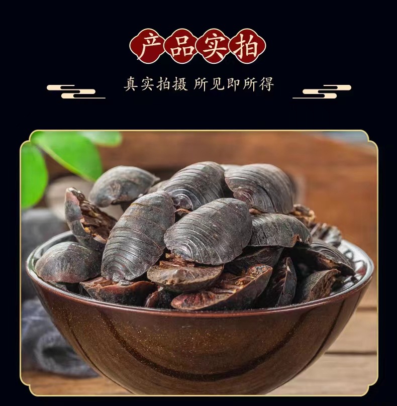 Dried Ground Beetle Tu Bie Chong Whole Insect Chinese Herb Eupolyphaga 500g Loose Bulk specifications