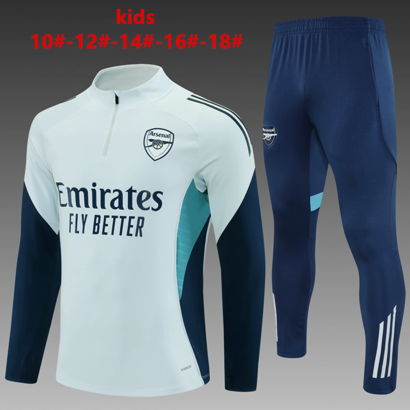Бразильская тренировочная спортивная экипировка Barcelona Arsenal Tottenham Napoli Feyenoord AC детская с длинным рукавом костюм