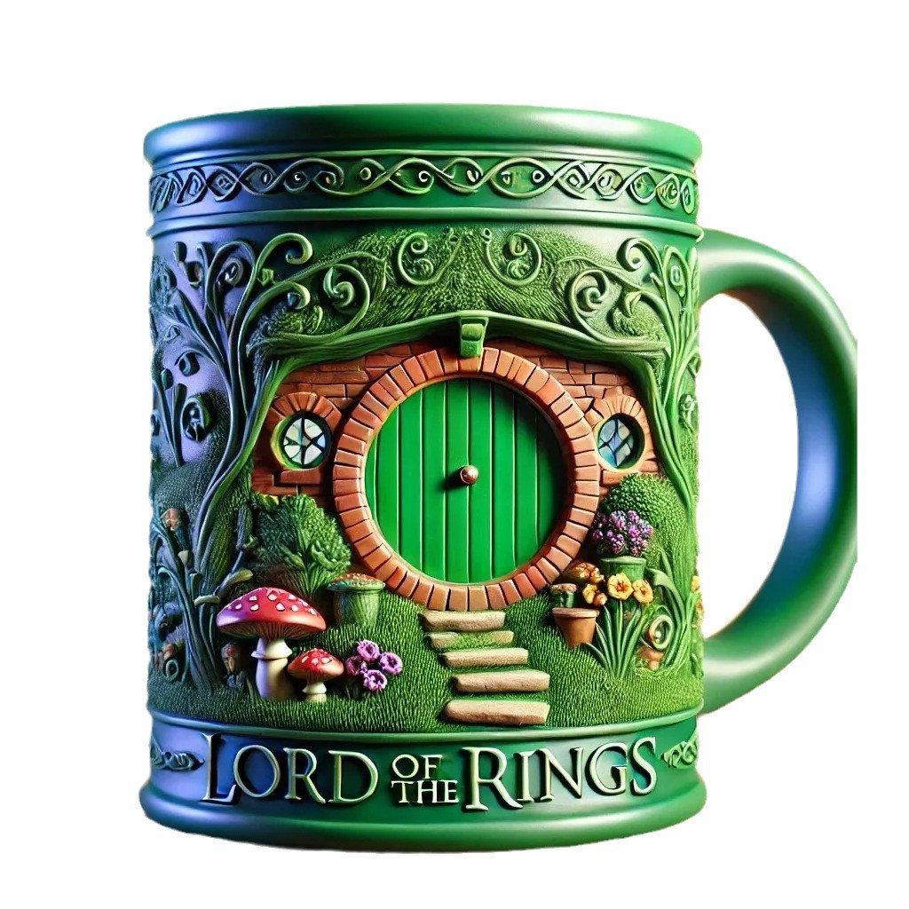Nuevos productos transfronterizos El Señor de los Anillos Temático Mug El Señor de los Anillos Temático Mug Café