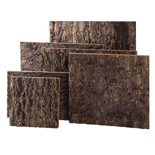 Reptizoo reptile pet background board turtle breeding tank reptile natural oak bark ecological landscaping rainforest tank