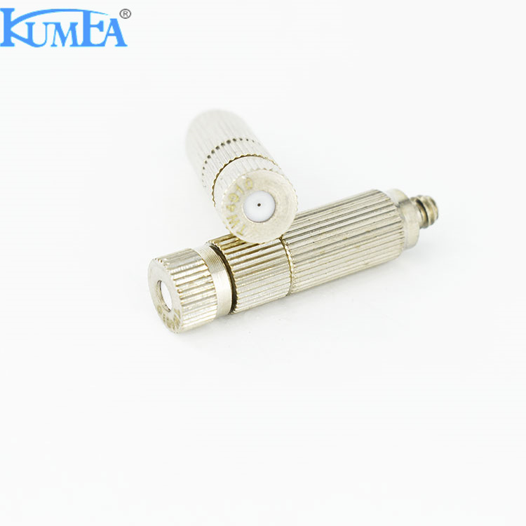 高压雾化喷头纺织机加湿大棚打药喷嘴养殖场降温工地除尘喷雾