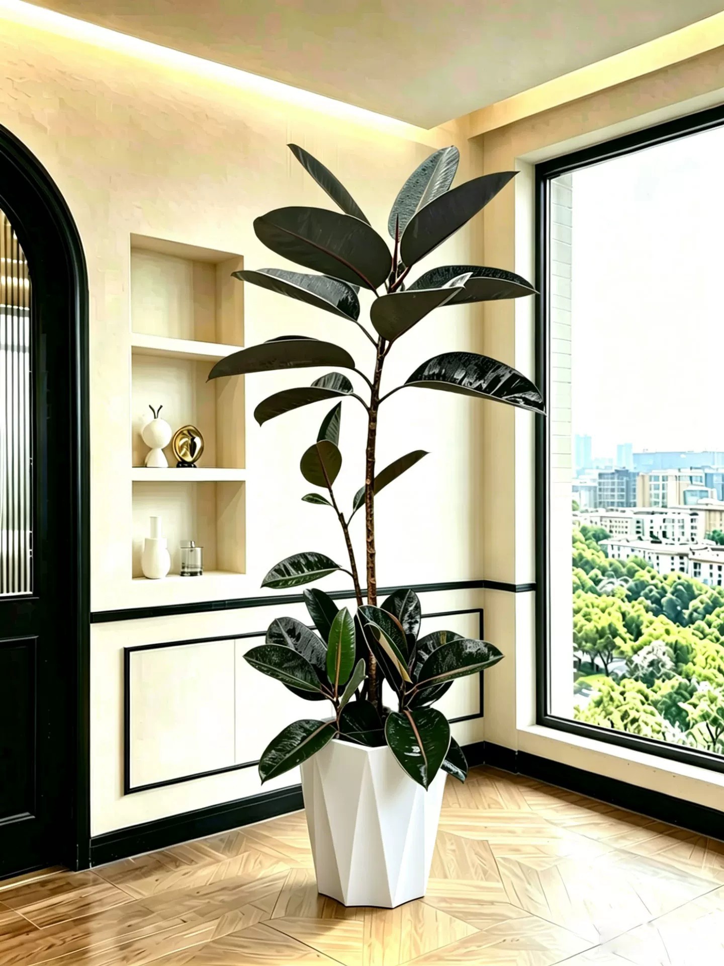 [hot sale in our store] black king kong 1.1- 1.3m + light luxury white basin