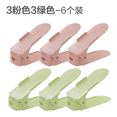 Double-layer shoe bracket simple home dormitory shoe storage space-saving shoe rack bracket partition board shoe cabinet