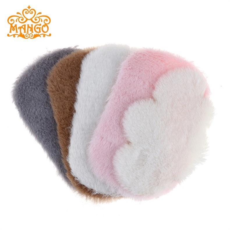 Short Plush Bay Window Mat, Balcony Mat, Faux Wool, Non-Slip Particle Bottom, Washable, Dressing Room Window Mat, Floor Mat for Winter