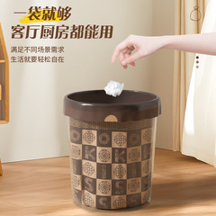 Drawstring Large Roll Trash Bags, Handle Style Thickened Large Kitchen Bin Commercial Office Cord Waste Bags