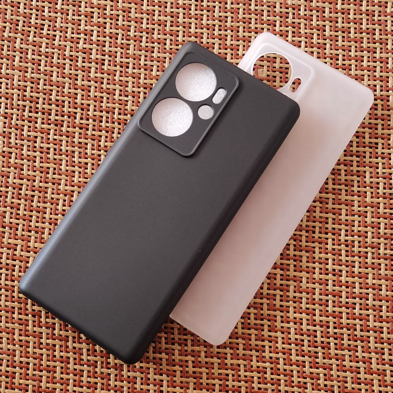 For ZTE AXON 40Pro Phone Case ZTE A2023 Protective Case 5G Full Coverage Transparent Silicone Frosted Soft