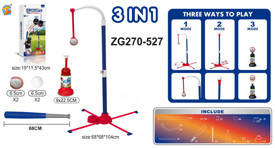 Juego de béisbol para un solo jugador ZG270 - 527
