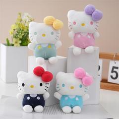 哈喽KT猫玩偶书包小挂件可爱hellokitty呆萌装饰挂件小号毛绒玩具