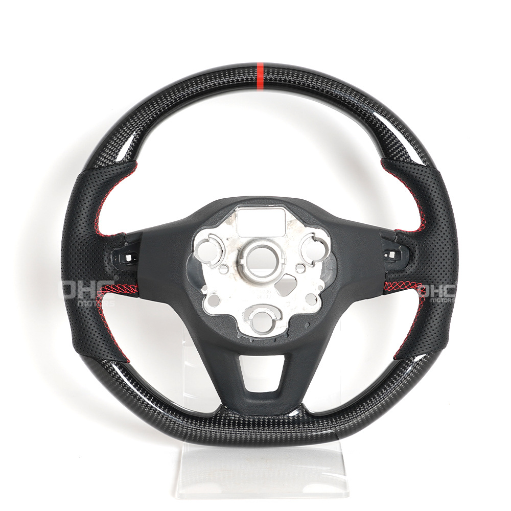 Suitable for Volkswagen Passat Passat Arteon T-Cross T-Roc Carbon Fiber Steering Wheel