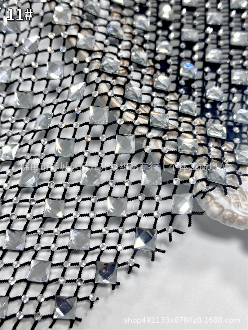 Fábrica de nuevo punto de Europa y Estados Unidos ropa de mujer transfronteriza celebridad vientos de moda chaqueta de diamante trenco conjunto de tela