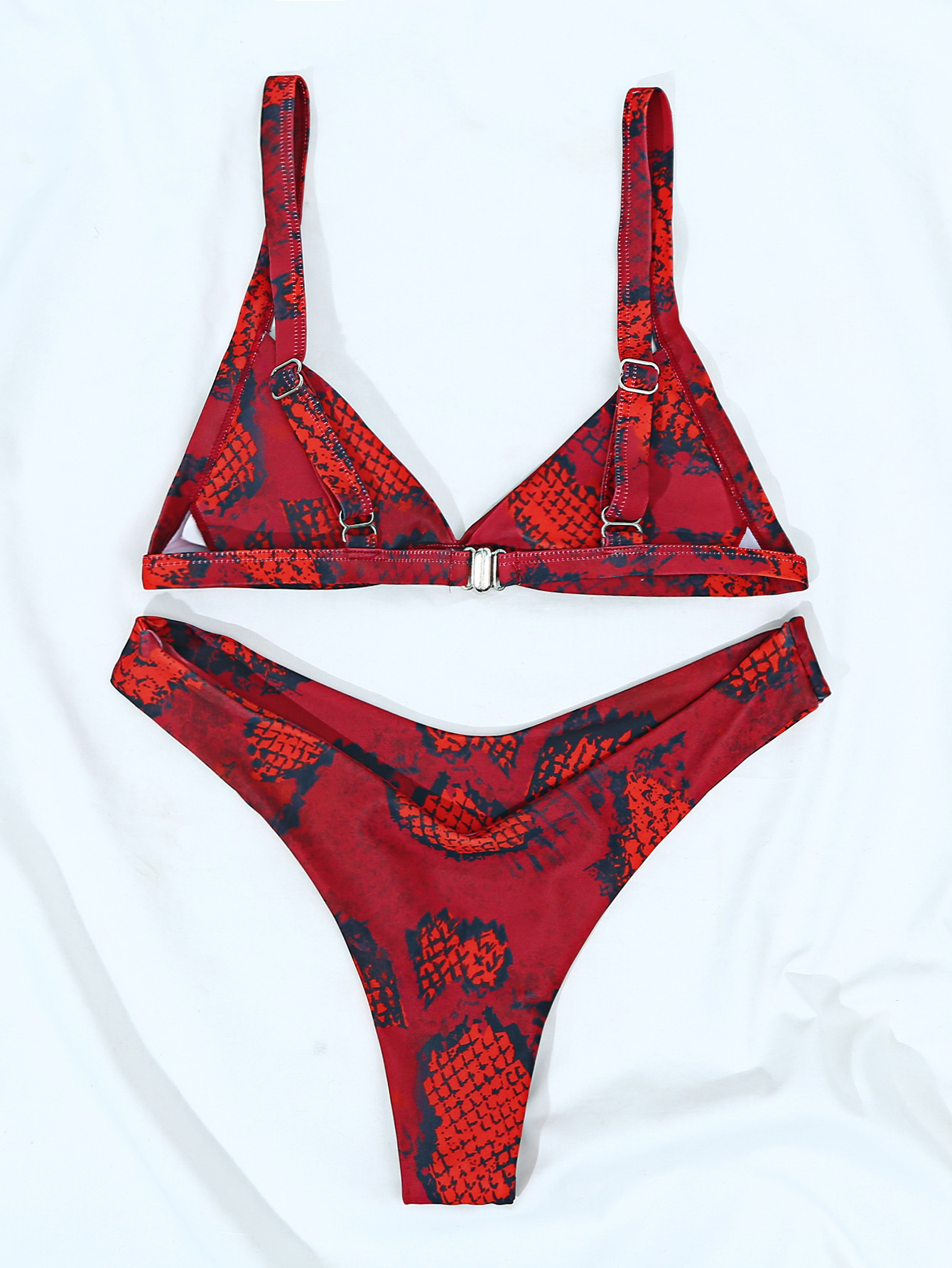 Snake Pattern Print Bikini Set NSFPP105117