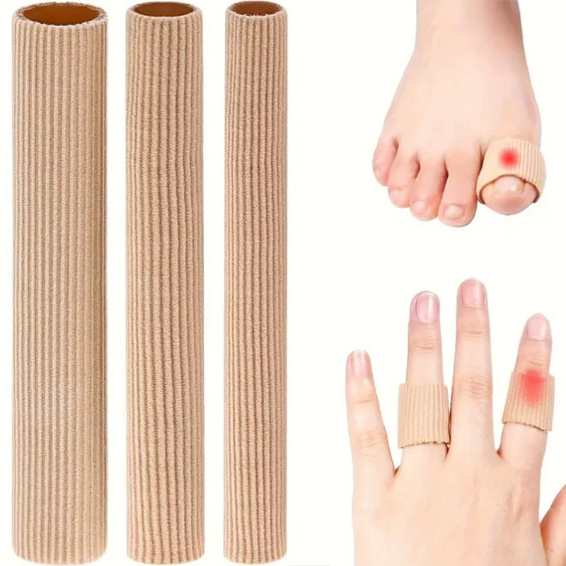 Чехол для защиты от мозолей Amazon Spot с открытым носком, дышащий чехол из гелевого волокна, чехол для разделения пальцев ног