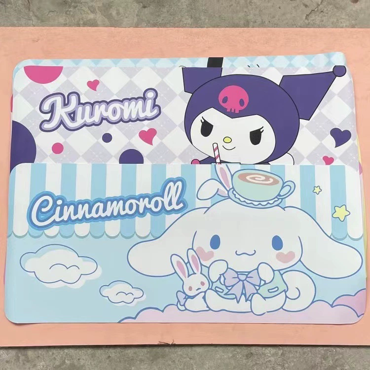 Sanrio, большая милая мышь, мультяшный коврик для стола, ноутбук, клавиатура