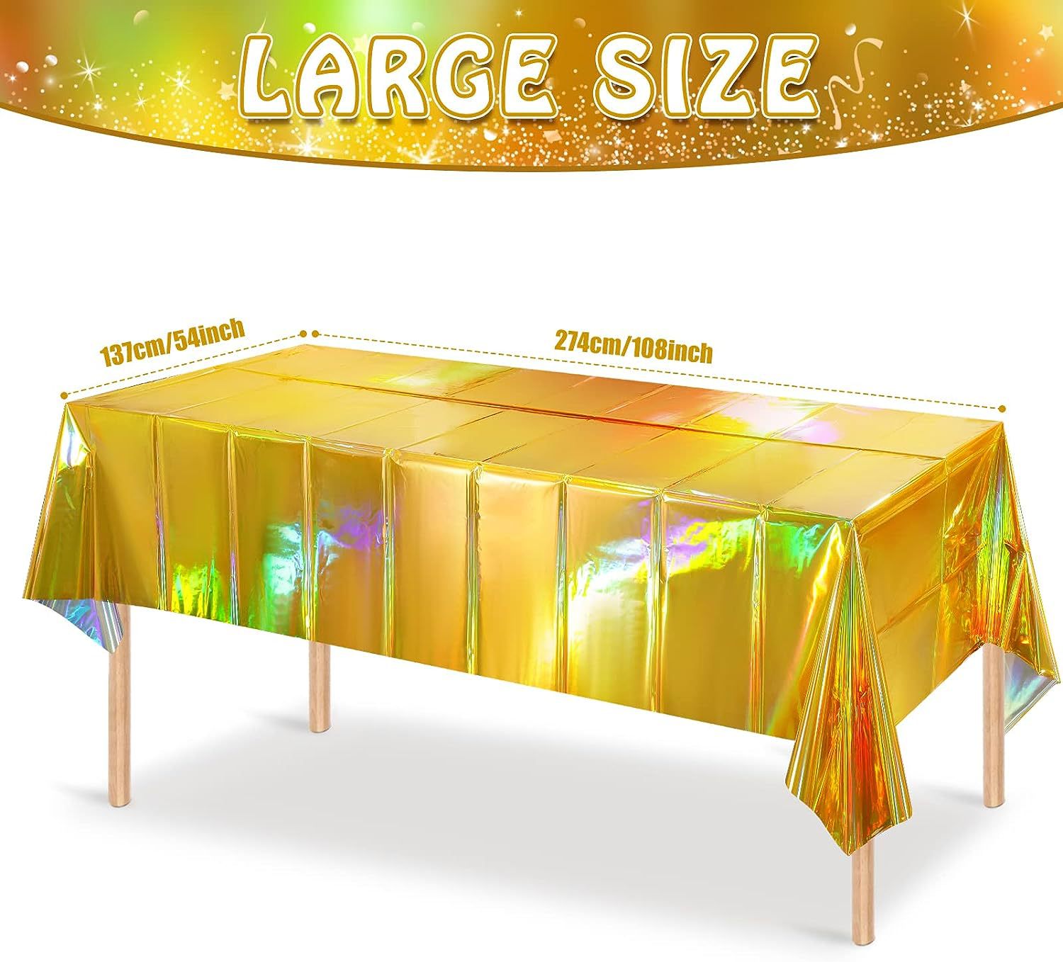 Simple Style Gradient Color Solid Color Plastic Daily Tablecloth display picture 6