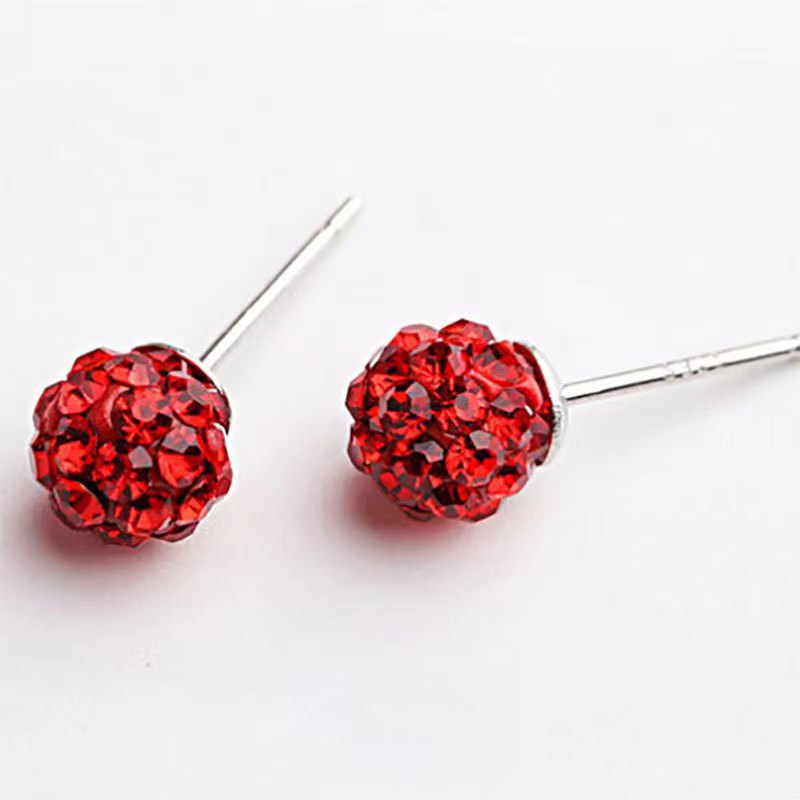 1 Pair Quantity Casual, Daily Occasion 1 Pair 925 Sterling Silver Geometric Earrings Ear Studs