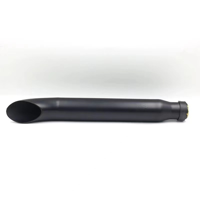 Tail Throat for: Ha Lei Exhaust pipe - c-style-painted-black