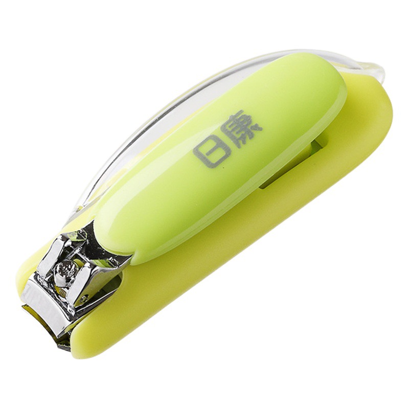 Rikang Baby Nail Clippers Newborn Anti-Pinch Nail Clippers with Storage Compartment Children's Manicure Scissors Baby Nail Scissors