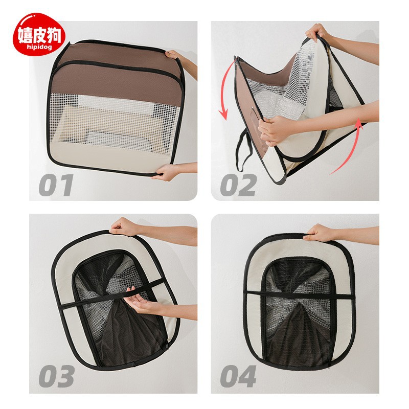 Bolsa de secado para mascotas perro gato baño secado de secado artefacto hogar máquina de soplado de agua pequeña caja de secado secador de pelo