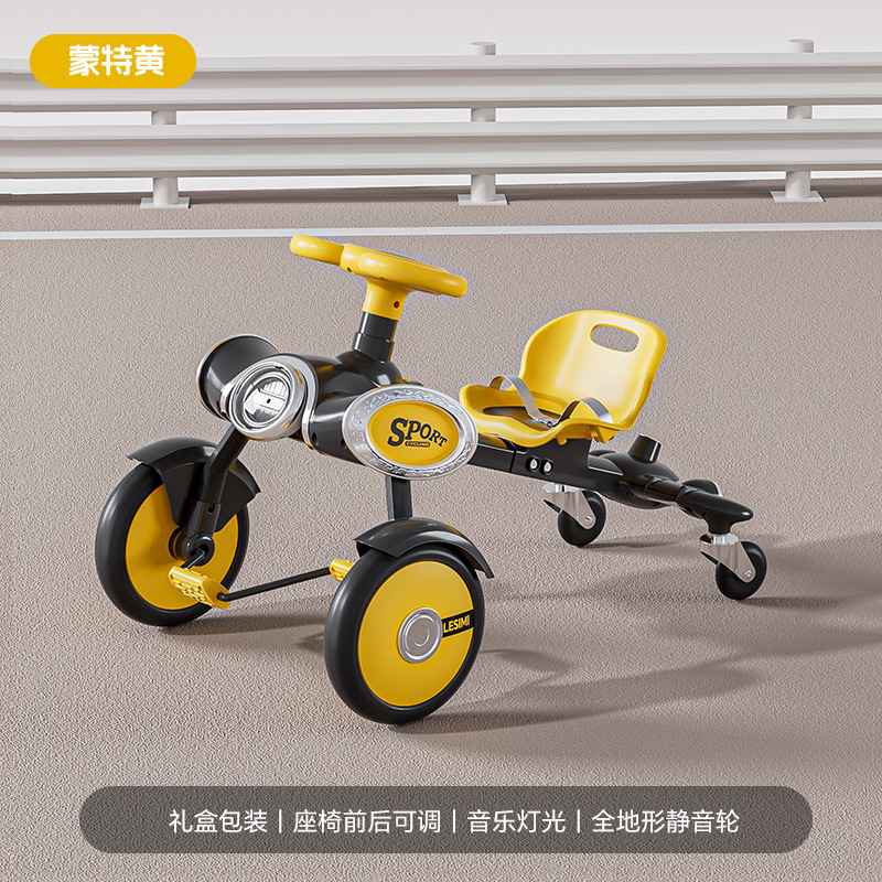 Niños pequeños aviones de deriva coche de cuatro ruedas bicicleta de patineta coche de equilibrio de tres ruedas de patinaje cuadrado coche de juguetes para niños