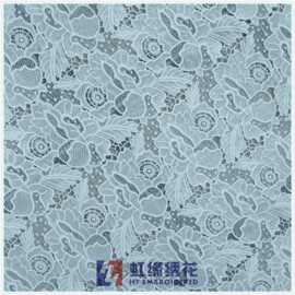 HY0493 刺绣面料 新品礼服、时装百搭绣花 精品水溶花边