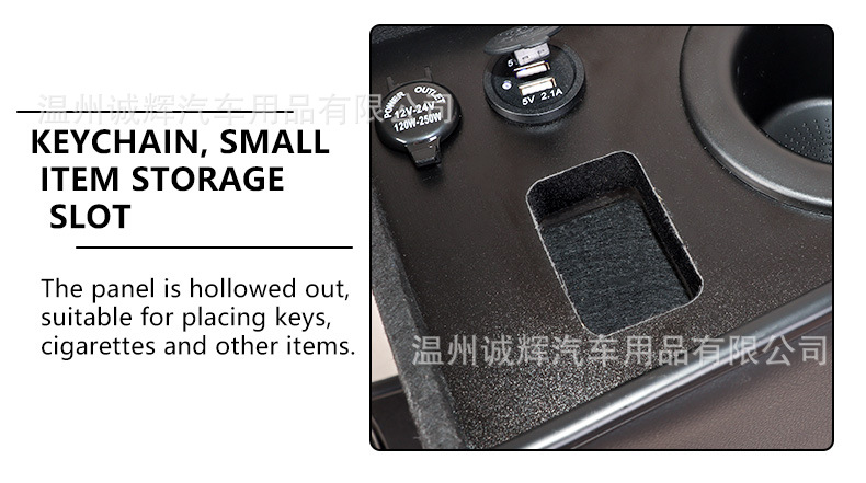 Suitable for Vinfast Vf3 Armrest Box Center Console Vf5 Modified Car Accessories Vf6 Overseas Version Storage Box
