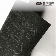 防滑矽利康植胶印刷绒面超纤止滑革 商标手套运动用品硅胶压超纤