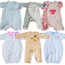 厂家直供外贸爬服新生儿童连体衣包屁衣蝴蝶衣（20件起批）