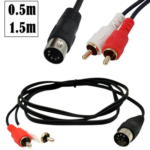 5оDIN�D2RCAɏ�� ��ʽ���l�O���D�Ӿ�5 Pin Male Din 1.5��