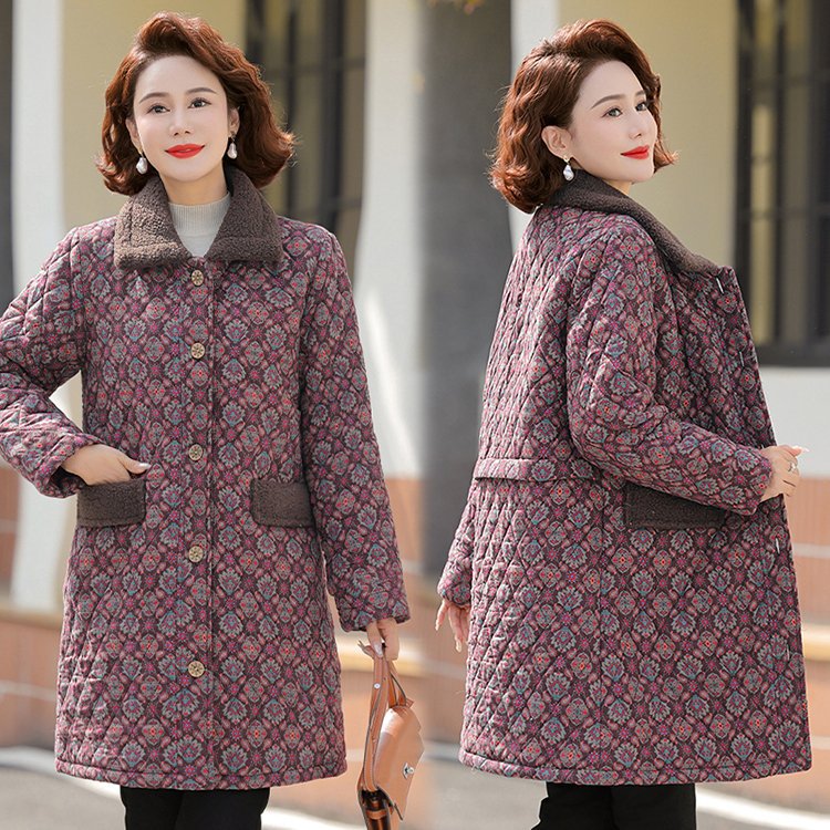 Live cotton coats keep you warm in cold weather!