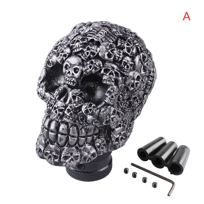 Cab and accessories Knob, Personalized Skull Design - full-face-skull