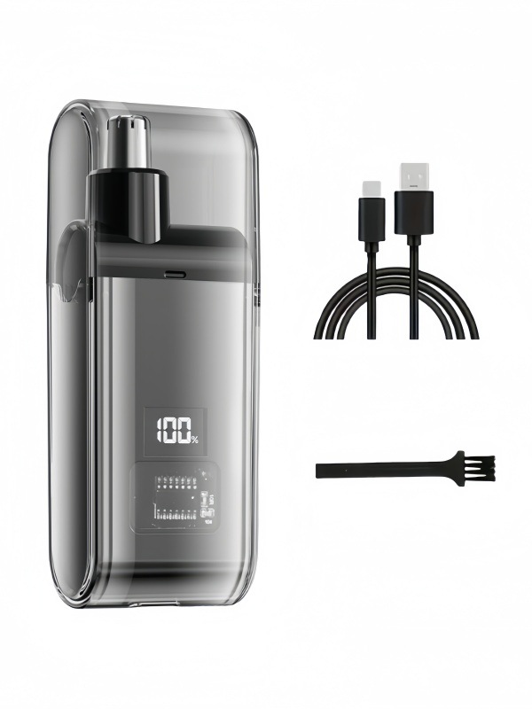 Transfronterizo 2025 recortador de pelo nasal recargable doméstico lavado con agua para limpiar las fosas nasales artefactos mágicos al por mayor unisex