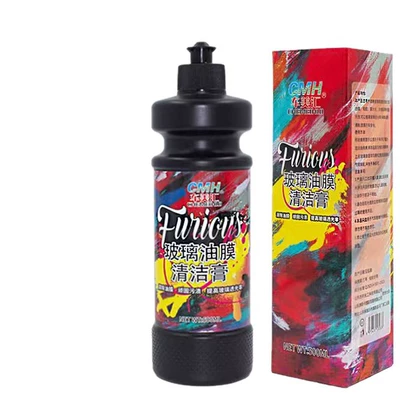 Front Windshield Oil Film Cleaning: Glass agent