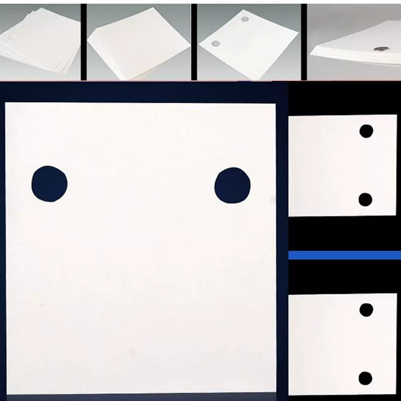 过滤器滤油机滤纸过滤纸300x300 295x290打孔木浆纸