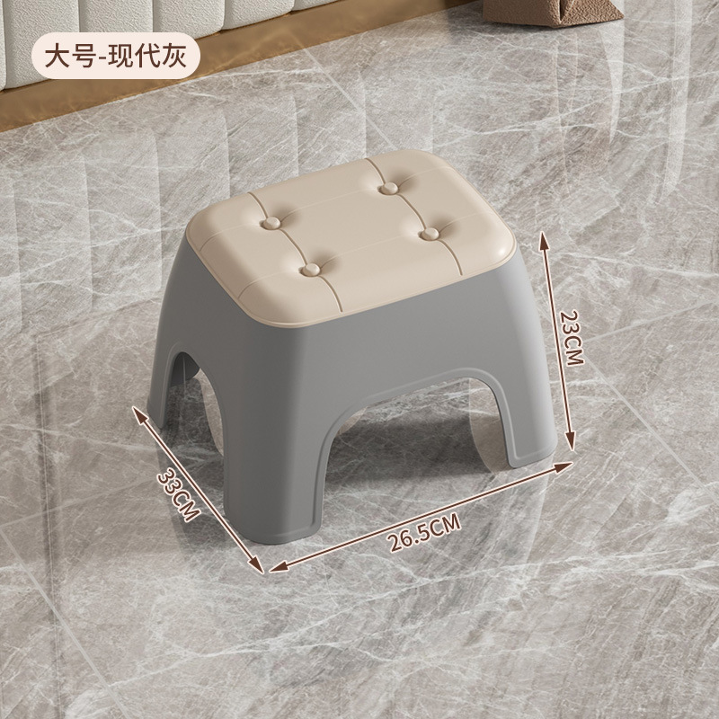 プラスチックの小さい腰掛けは家庭用の椅子の小さい板の腰掛けを厚くします。|undefined