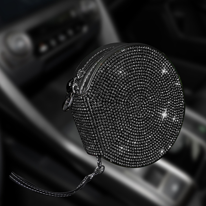 Case Car Interior: Shiyong Multimediya və saxlama aksesuarları - cd-case-black-diamonds