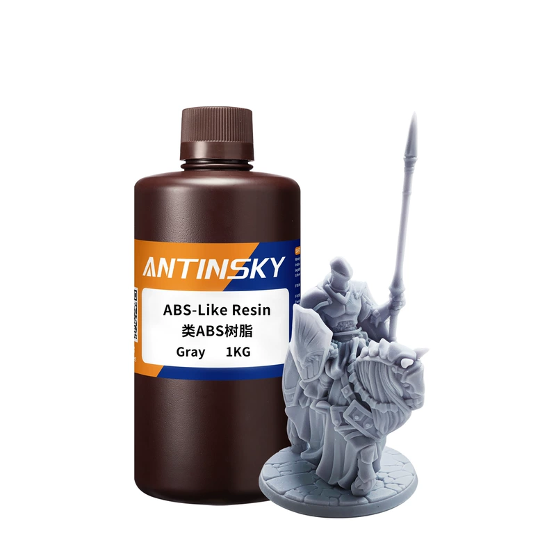 Фотополимерная смола Antinsky LCD ABS-тип прочная и вязкая сверлится и нарезается